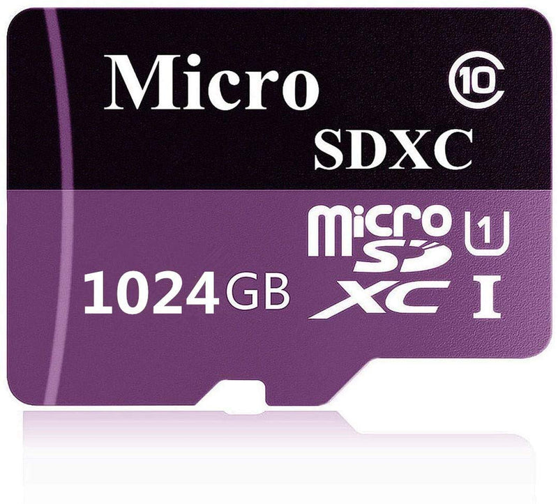 [Australia - AusPower] - 1TB Micro SD SDXC Card Memory Card High Speed Class 10 with SD Adapter, Designed for Android Smartphones(1024GB-B) 