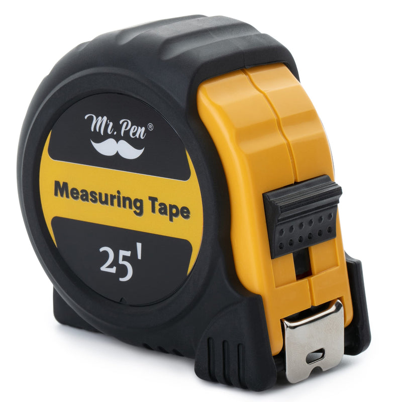 [Australia - AusPower] - Mr. Pen- Tape Measure, 25-Foot, Steel Measuring Tape, Retractable Measuring Tape, Tape Measure with Fractions, Easy Read Tape Measure, Tape Measure 25 ft, Steel Tape Measure. 