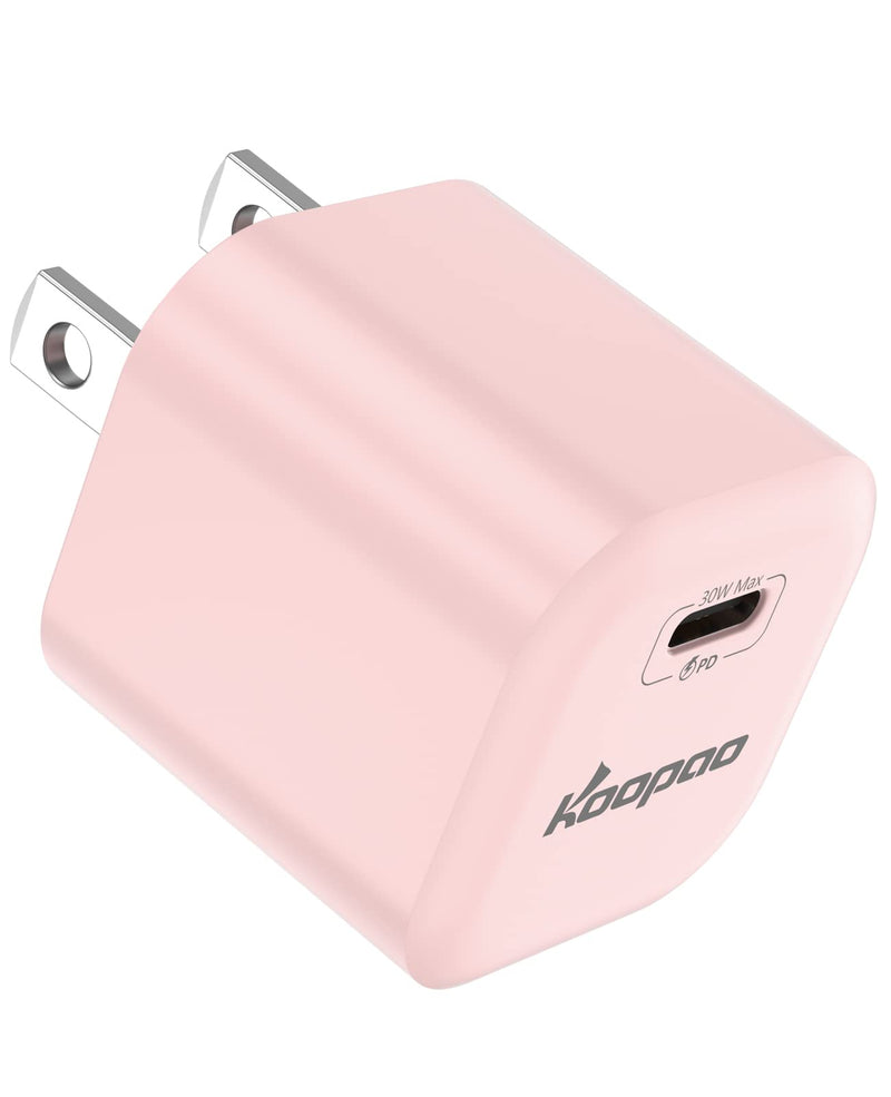 [Australia - AusPower] - USB C Charger, KOOPAO 30W Fast Charger Adapter, GaN II Compact USB-C Wall Charger Block for MacBook Air/iPhone 13/13 Pro/13 mini/12/12 Pro/12 Mini/11/SE/X,ipad,Samsung,Pixel,Galaxy,Switch ect 
