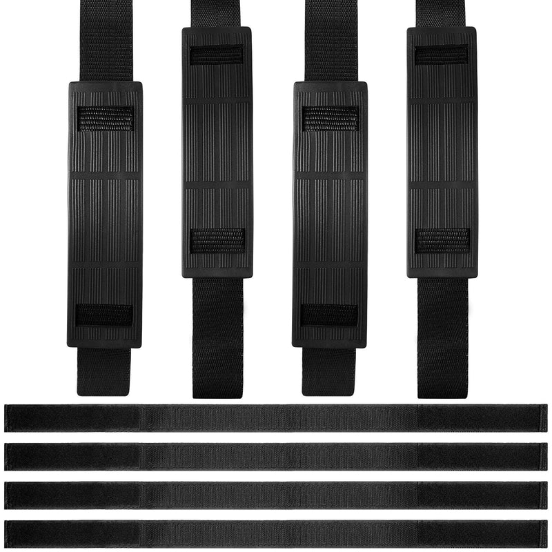 [Australia - AusPower] - 12 Pieces Adjustable Hoverboard Seat Attachment Straps Hoverboard Go Cart Strap Protector Hook and Loop Fastening Cable Hoverboard Replacement Straps for Kart Accessories Self Balance (19.68 Inches) 