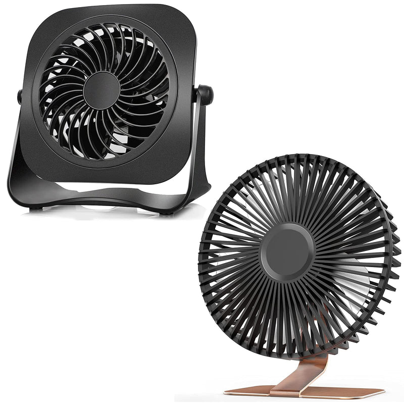 [Australia - AusPower] - 6" Desk Fan and 4" USB Fan - Bundle 