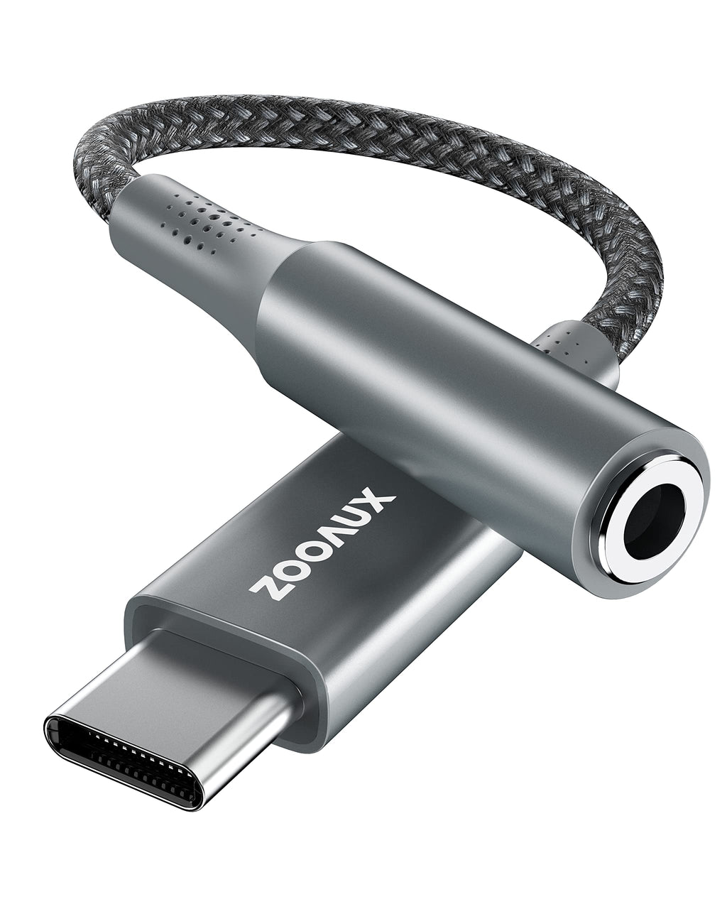 [Australia - AusPower] - [New Version] USB C to 3.5 mm Audio Adapter,ZOOAUX USB Type C to 3.5mm Female Headphone Jack,USB C to Aux Audio Dongle Cable Cord for Pixel 4 3 XL,Samsung S22 S21 S20 S20+ Note 20 10 S10 S9+ iPad Pro 