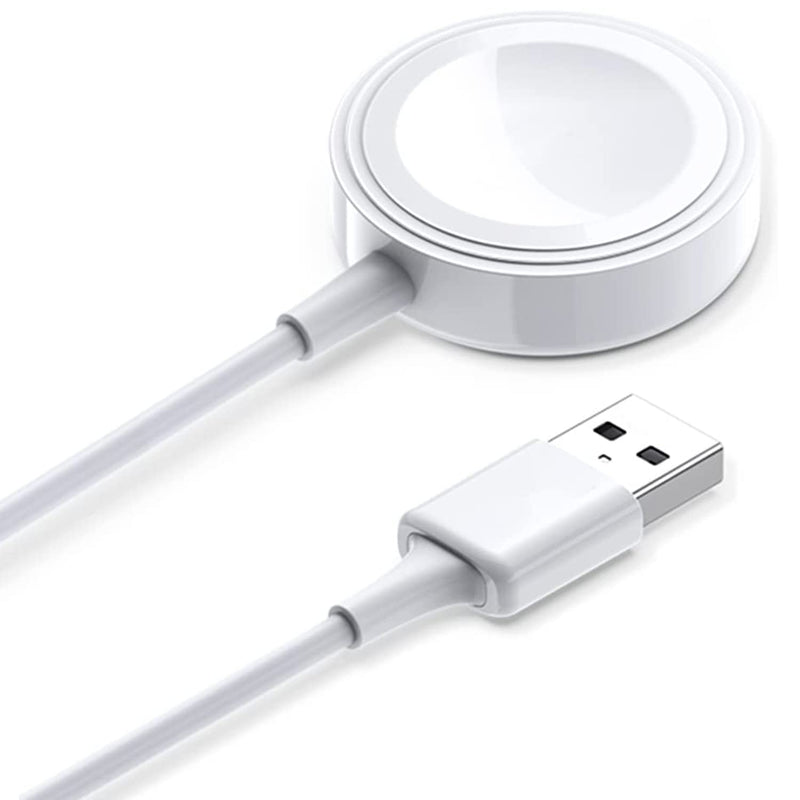 [Australia - AusPower] - Apple Watch Charger Fast Wireless Magnetic Wireless Charging Cable Cord Portable Cord for Apple Watch Series 6 Se 5 4 3 2 1[Apple Mfi Certified] 3.3Ft White-Latest version 