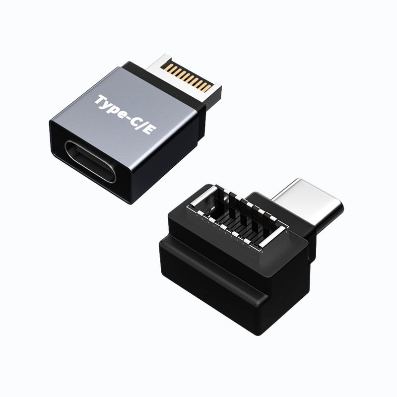 [Australia - AusPower] - rgzhihuifz USB 3.1 Type E to Type C Extension Adapter , Gen 2 (10 Gbit/s) USB 3.1 Type-E Male Port to Type-C Female Port and Type E Female/Type C Male Internal Adapter Cable 