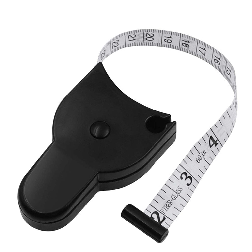 Soft Measuring Tape for Body, 60Inch (150cm) - Retractable Measuring for  Accurate Way to Track Weight Loss Muscle Gain by One Hand, Multiple Colors  Available