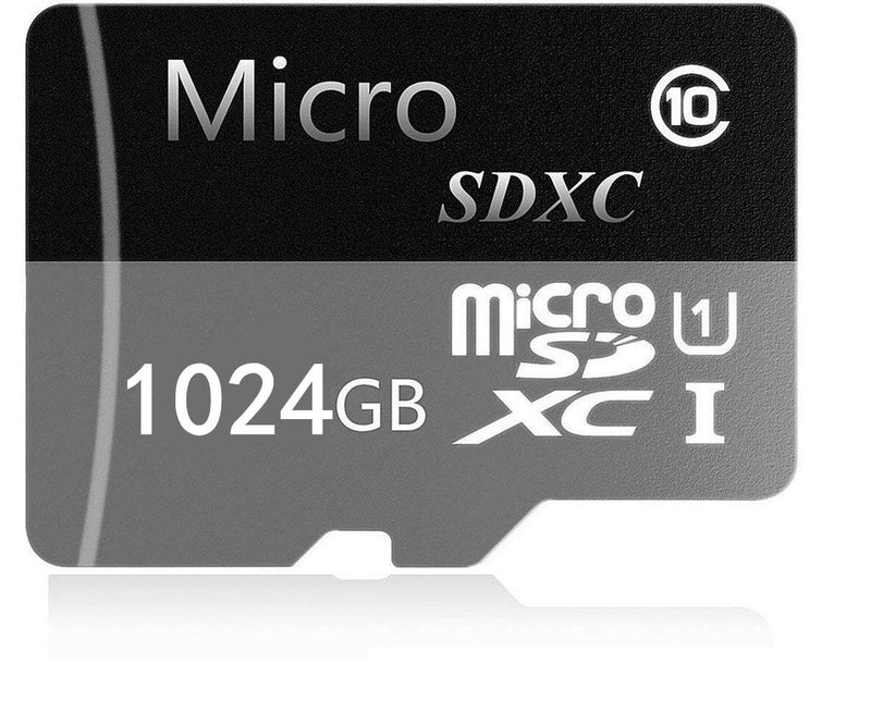 [Australia - AusPower] - 1TB Micro SD Card High Speed Class 10 SDXC with SD Adapter for Android Smartphones (1TB) 