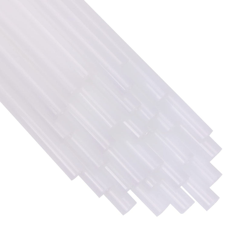 [Australia - AusPower] - ONLYKXY 30pcs White Nylon Hot Melt Binding Tube Diameter 4.8mm Binding Riveting Stick Plastic Hose for Voucher Punching Machine 