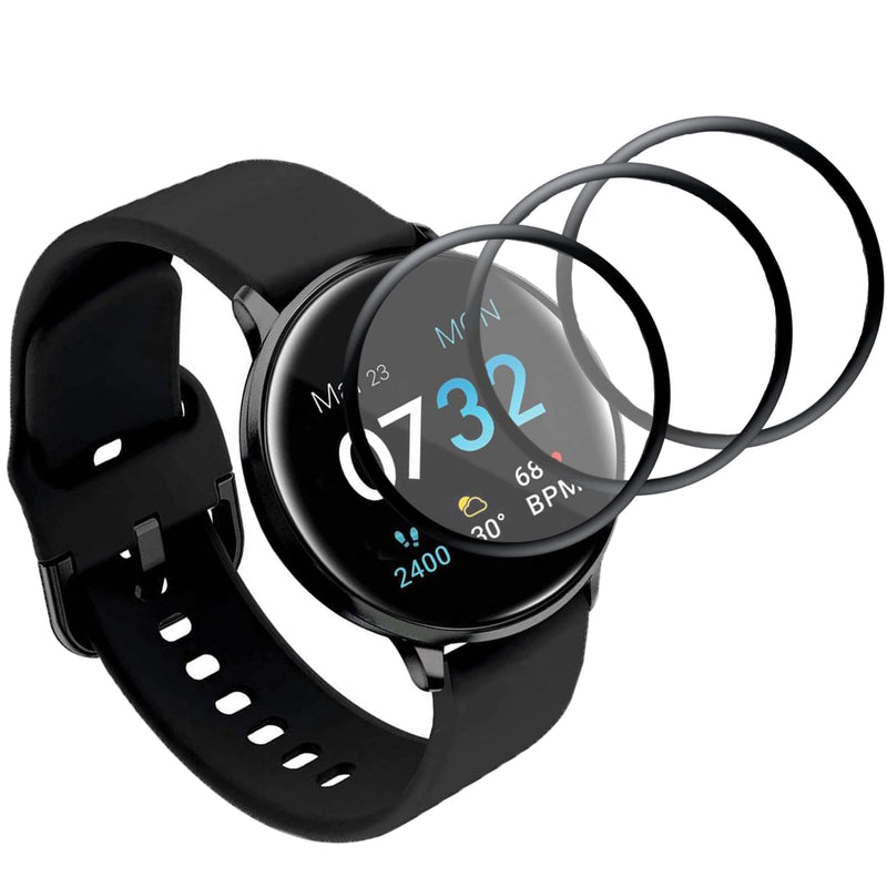 [Australia - AusPower] - Compatible for iTOUCH Sport 3 Screen Protector, Lamshaw [3 Pack] Lamshaw 3D Full Coverage PET Soft Screen Protector Film Compatible with for iTOUCH Sport 3 / i Touch Sport 3 SE SMARTWATCH (3 Pack) 3 pack 