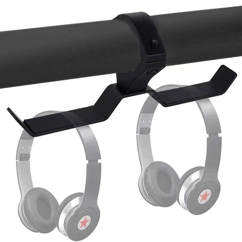 [Australia - AusPower] - Z8 UTV Headset Hanger with Bar Mount 1.75"- 2" Roll Cage Rugged Machined Headset Helemt Goggle Accessory Dual Hook Hanger Holder 