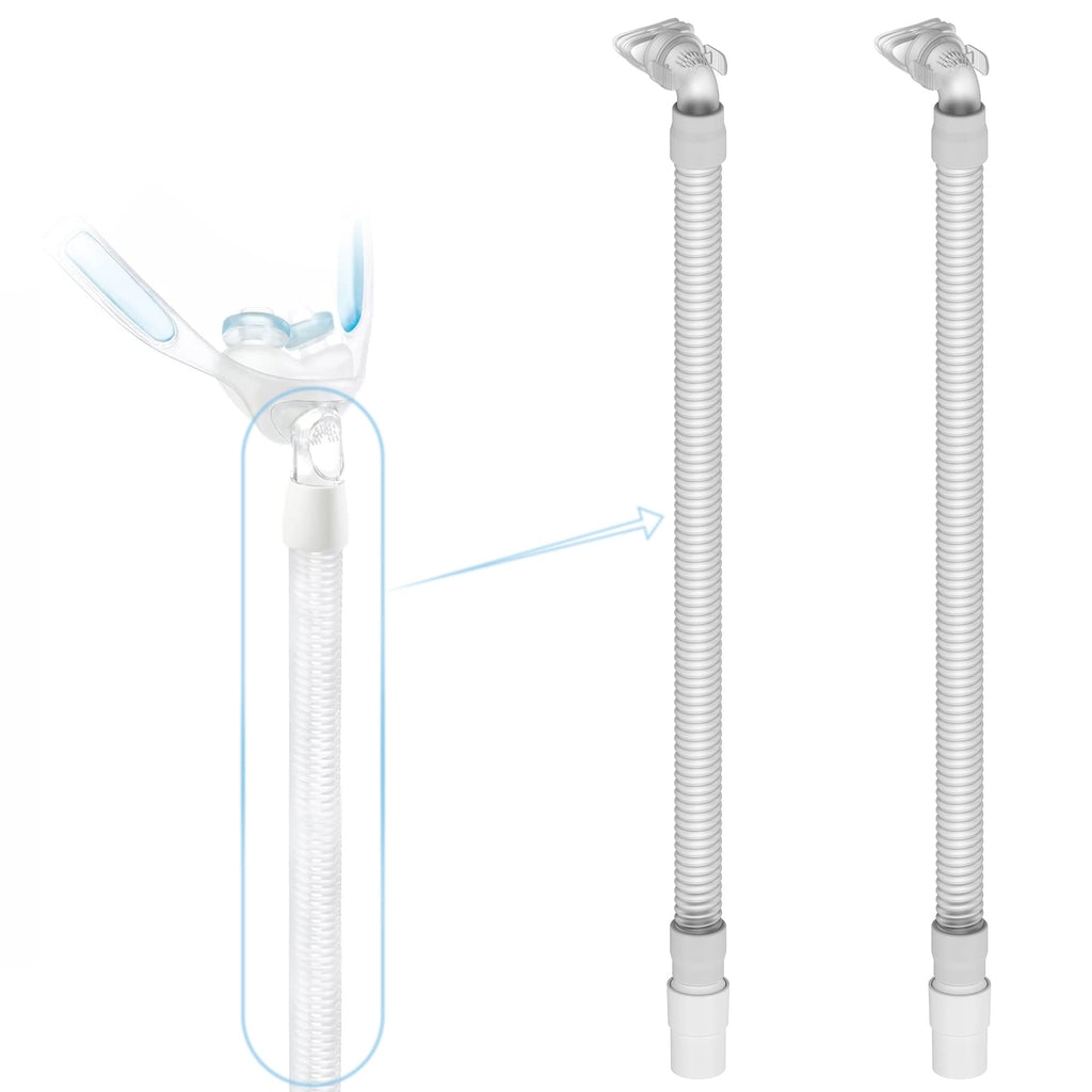 [Australia - AusPower] - 2PCS ItAll Short Tube Supplies Compatible with Nuance Pro, Package Included Replacement Short Tube(2 Pieces), Elbow(2 Pieces) and Swivel(2 Pieces) 