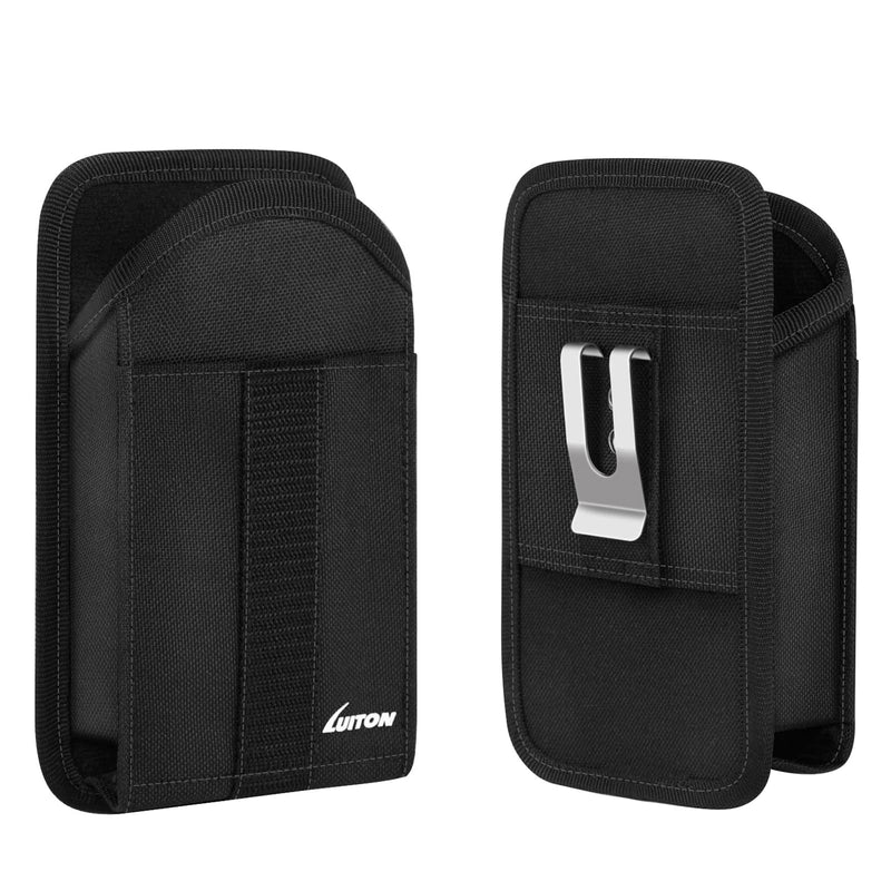 [Australia - AusPower] - Zebra TC77 TC70 Scanner Holster Carrying Case Pouch Compatible with Zebra TC75x, TC75, TC70x, TC70, TC72, TC77, M60, MC67 Handheld Barcode Touch Mobile Computer,Scanner Case Holder with Metal Clip and Belt Loops(1 Pack) 
