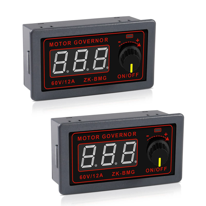 [Australia - AusPower] - Aobao 2pcs Motor Speed Controller PWM DC 12V 24V 60V 500W Adjustable Speed R 