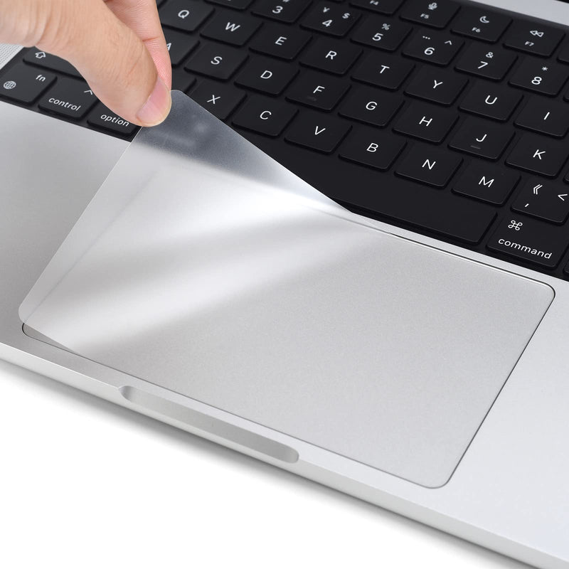 [Australia - AusPower] - 2 Pack MacBook Pro 14 Trackpad Protector Cover Skin, Clear Anti-Scratch Touchpad Cover Film for 2022 2021 New Apple MacBook Pro 14 Inch M1 Pro/Max Chip Model A2442 Protective Accessories MacBook Pro 14 A2442 