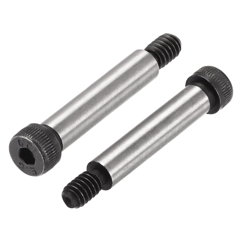 [Australia - AusPower] - uxcell Alloy Steel Hexagon Socket Head Shoulder Screws Bolts, 1-1/2" Shoulder Length, 5/16" Shoulder Dia, 1/4-20 Thread, 4pcs 1-1/2" x 5/16" 