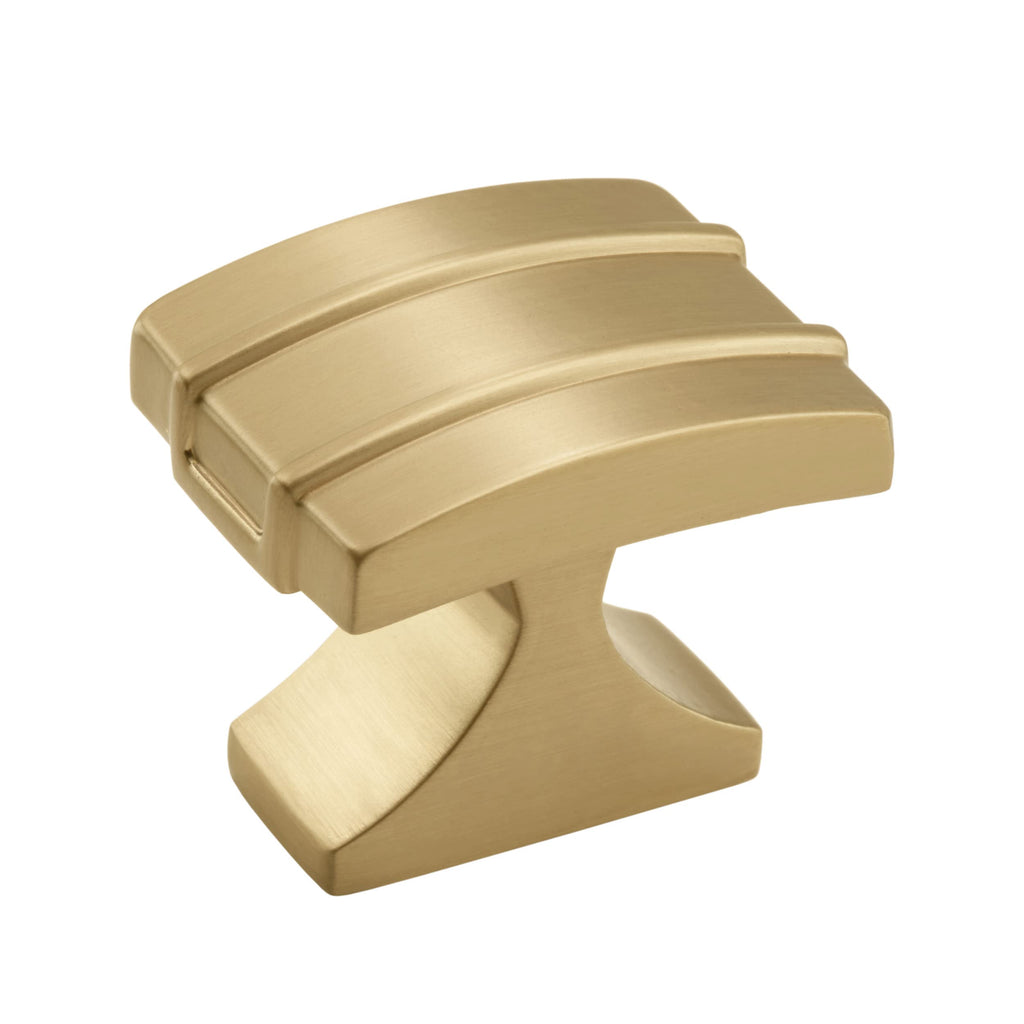 [Australia - AusPower] - Amerock | Cabinet Knob | Champagne Bronze | 1-1/4 inch (32 mm) Length | Davenport | 1 Pack | Drawer Knob | Cabinet Hardware 