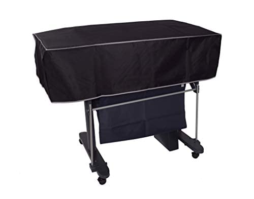 [Australia - AusPower] - The Perfect Dust Cover LLC Perfect Dust Cover, Black Nylon SHORT Compatible HP DesignJet T630 HP DesignJet T650 Wireless Plotter 36-IN Printers, Anti Static Waterproof Cover by Perfect Dust Cover 