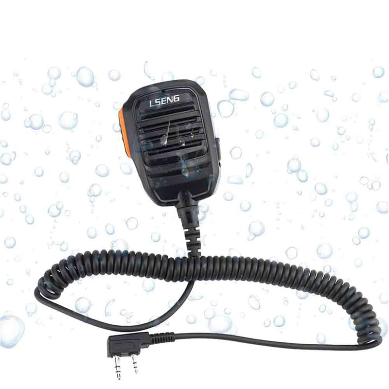 [Australia - AusPower] - LSENG Walkie Talkie Shoulder Microphone Radio Speaker Mic with PTT for Baofeng Kenwood Two Way Radio BF 888S UV-82 UV-5R UV-5RPro H9 H7 