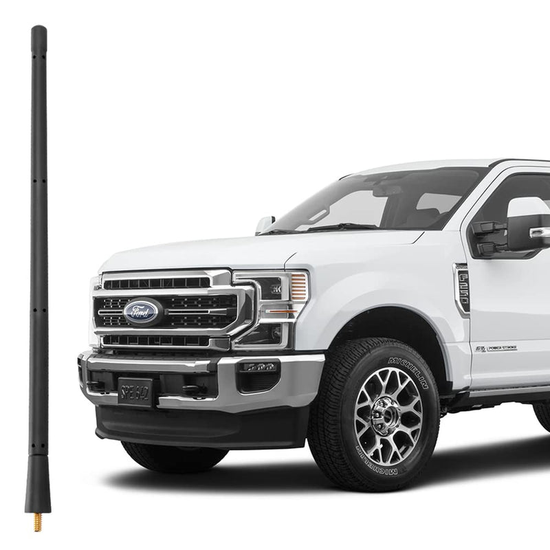 [Australia - AusPower] - KSaAuto Antenna for Ford F250 2017-2022, 13 Inch Flexible Rubber Truck Antenna, Car Antenna for FM AM Reception, Ford F250 Accessories 