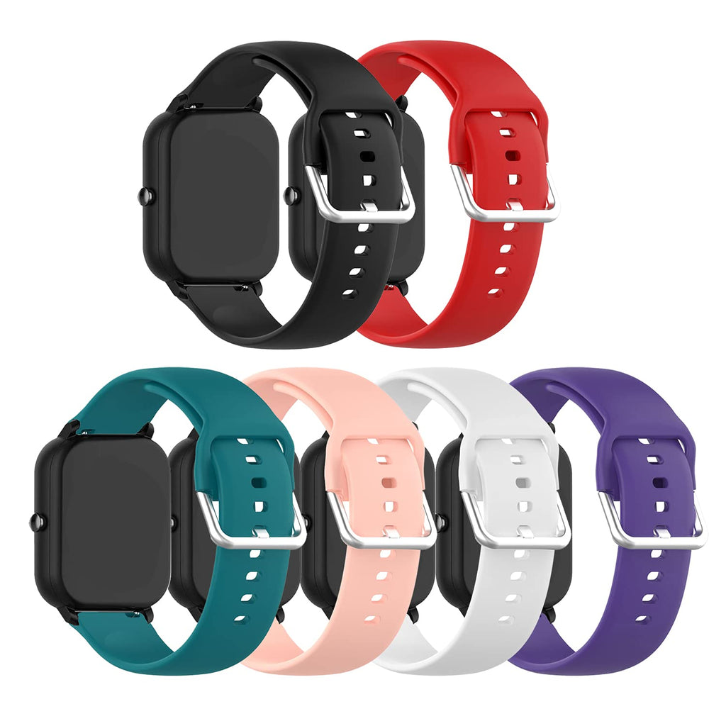 [Australia - AusPower] - Bands Compatible for Cubitt CT2Pro Replacement Watch Straps Classic Soft Silicone Lightweight Breathable Quick Fit Wristband for Cubitt CT2Pro Smartwatch for Women Men 