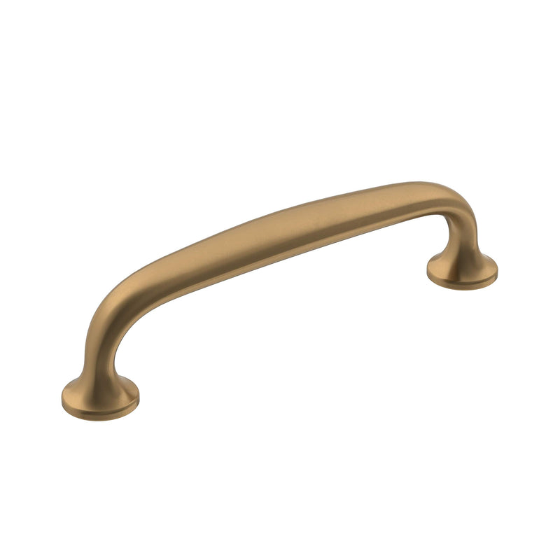 [Australia - AusPower] - Amerock | Cabinet Pull | Champagne Bronze | 3-3/4 inch (96 mm) Center-to-Center | Renown | 1 Pack | Drawer Pull | Cabinet Handle | Cabinet Hardware 3-3/4 in. Center-to-Center 