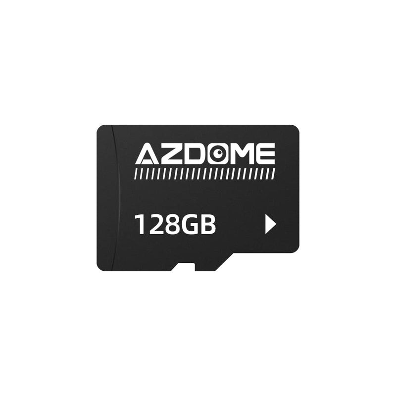 [Australia - AusPower] - AZDOME 128GB High Endurance Video MicroSDXC Card for Dash Cam- C10, U3, V30, 4K UHD, Micro SD Card (100MB/s) 