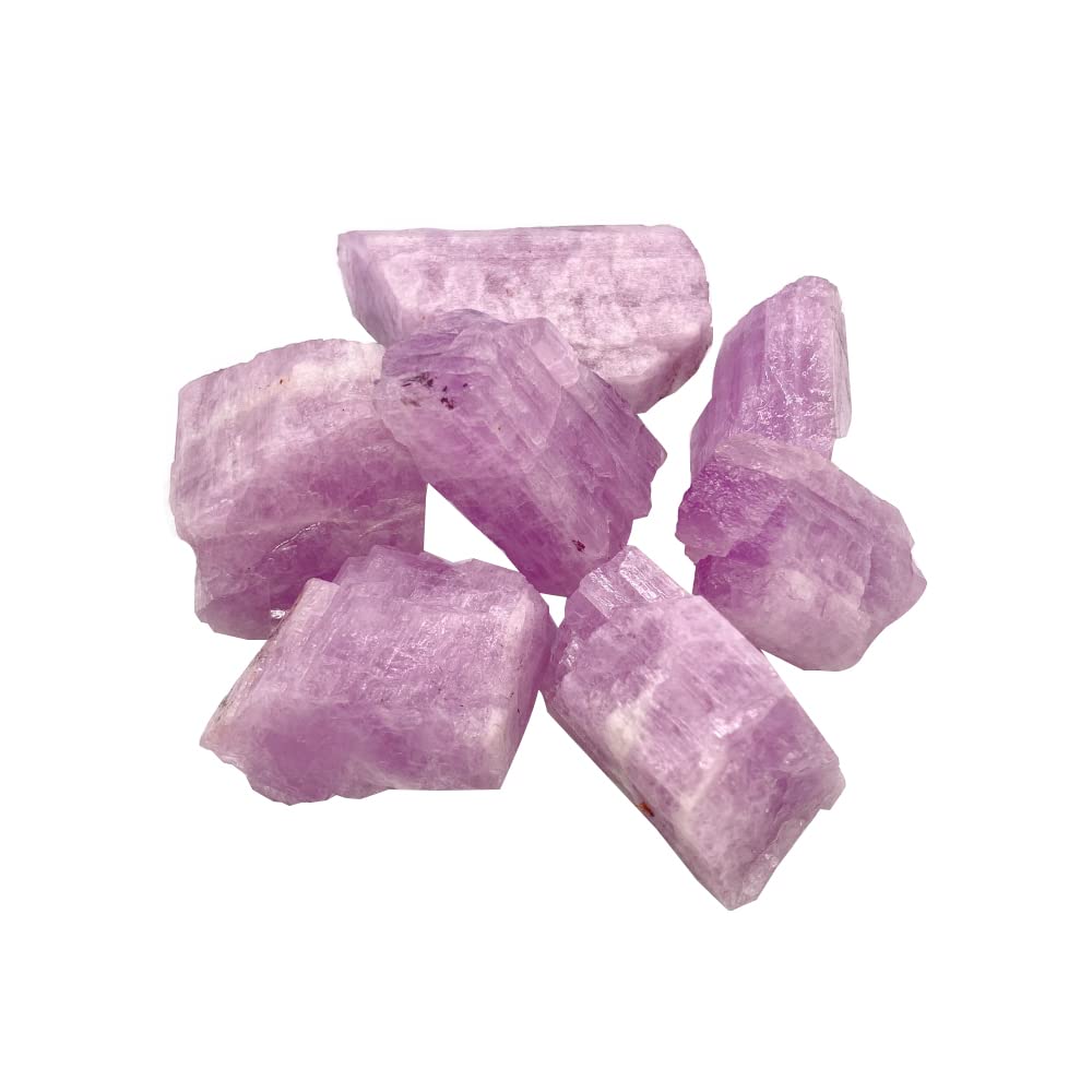 [Australia - AusPower] - Acxico 100g Random Natural Rough Kunzite Spodumene Raw Stone Crystal Specimen Mineral 