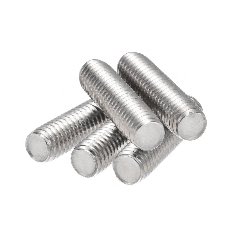 [Australia - AusPower] - uxcell 15Pcs M8 x 30mm Fully Threaded Rod 304 Stainless Steel Right Hand Threads 