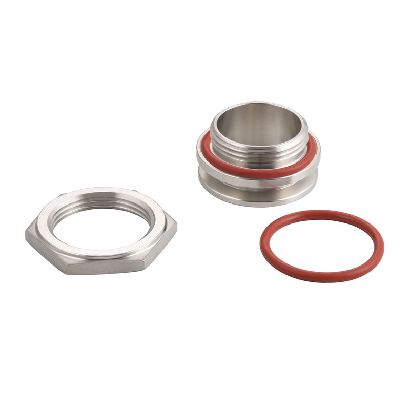 [Australia - AusPower] - 2" Tri Clamp Bulkhead Compression Fittings Stainless Steel 304 Weldless Bulkhead, Self-Made Kettle Bulkhead 2 Inch 
