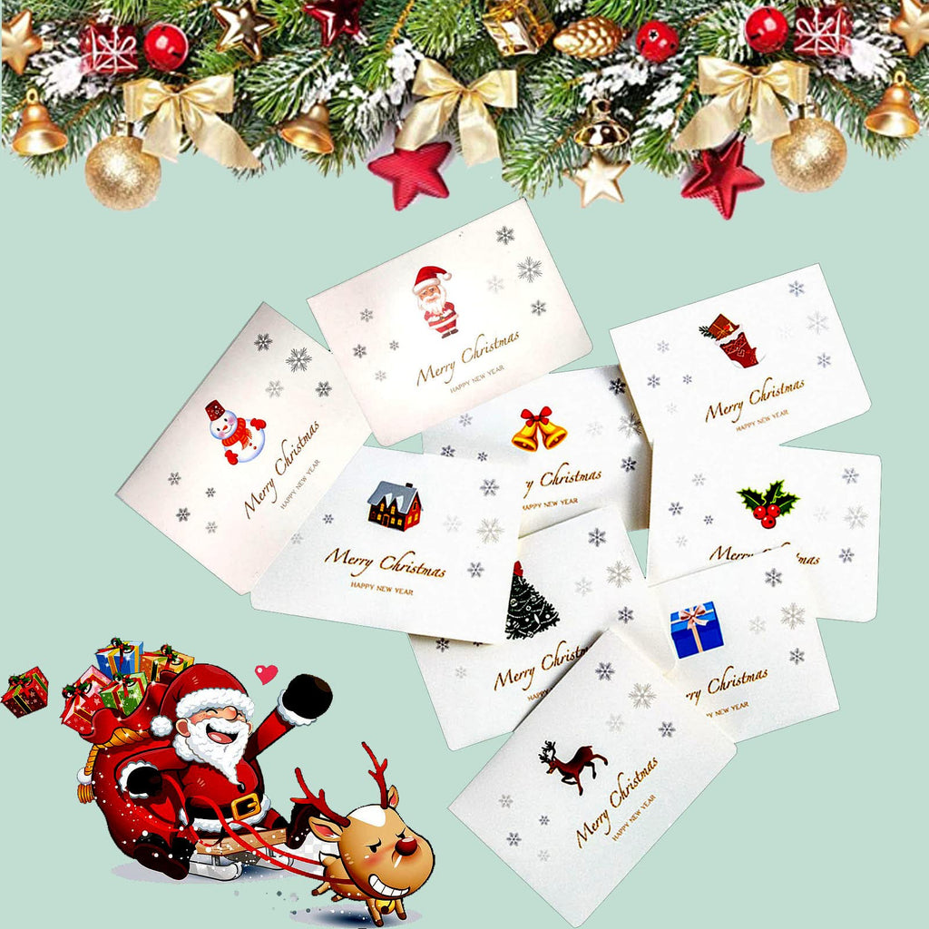 [Australia - AusPower] - 9 Pack Hallmark Christmas Cards Can be Used as A Gift Card for Family and Friends is The Best Gift 
