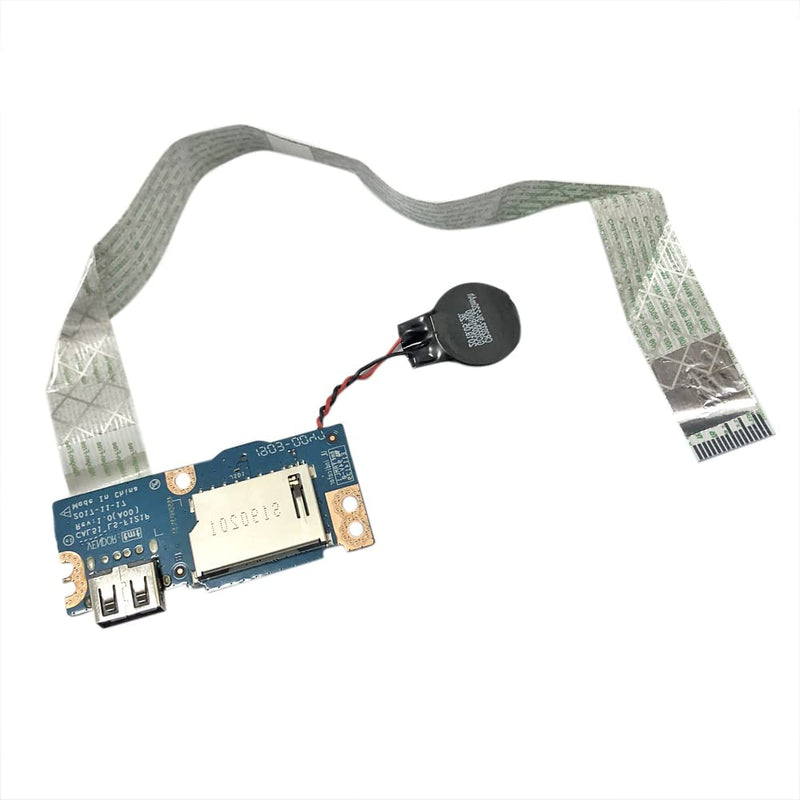 [Australia - AusPower] - Zahara USB/SD Card Reader Board Cable Replacement for Dell Inspiron 15 3583 3584 3585 5570 5575 I5575-A214SLV 3490 3590 0XX86G NBX00028P00 