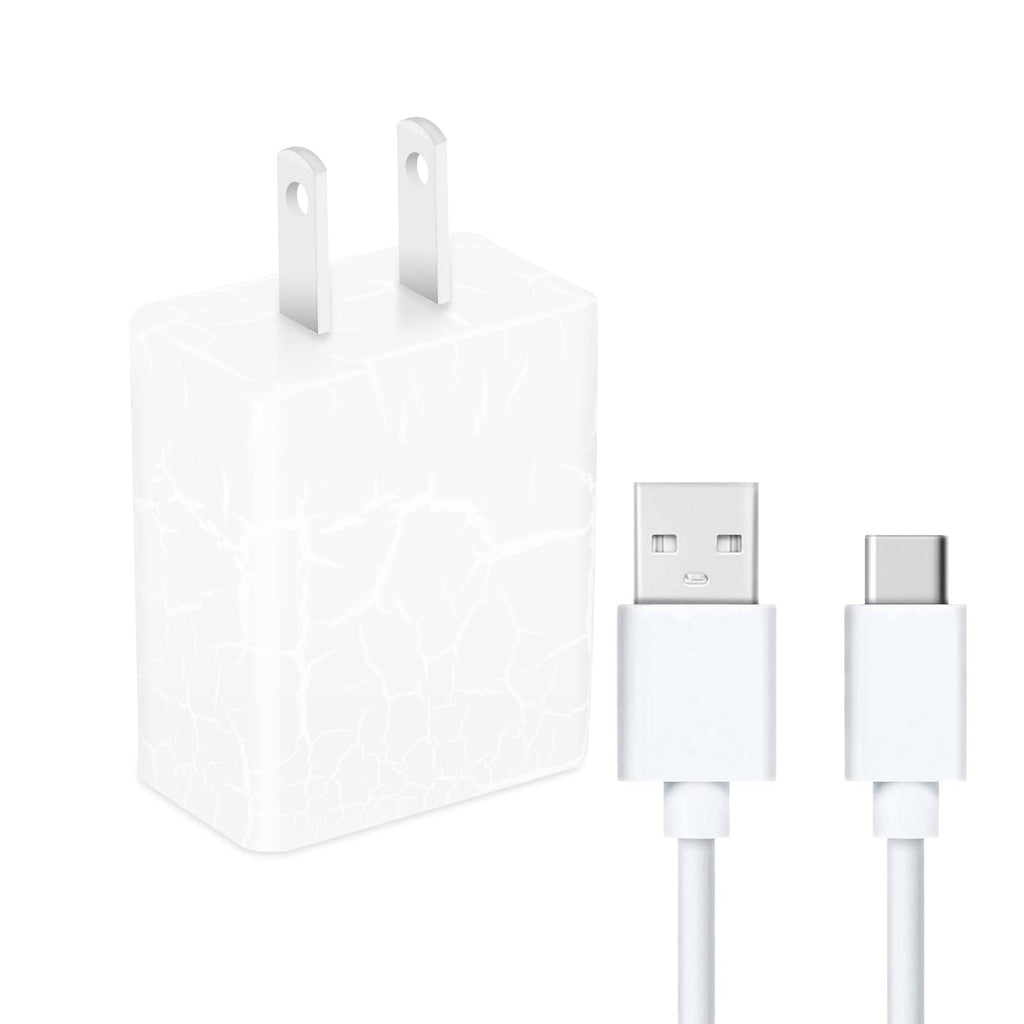 [Australia - AusPower] - USB C Charger PD Charger with 2-Pack Cables Fast Charger 20W Type-C Charger QC 3.0 Quick Charger Wall Charger Block Power Adapter for iPhone 13/12 Pro Max iPad Google Pixel Samsung Galaxy Cellphone White with 2 Cables 