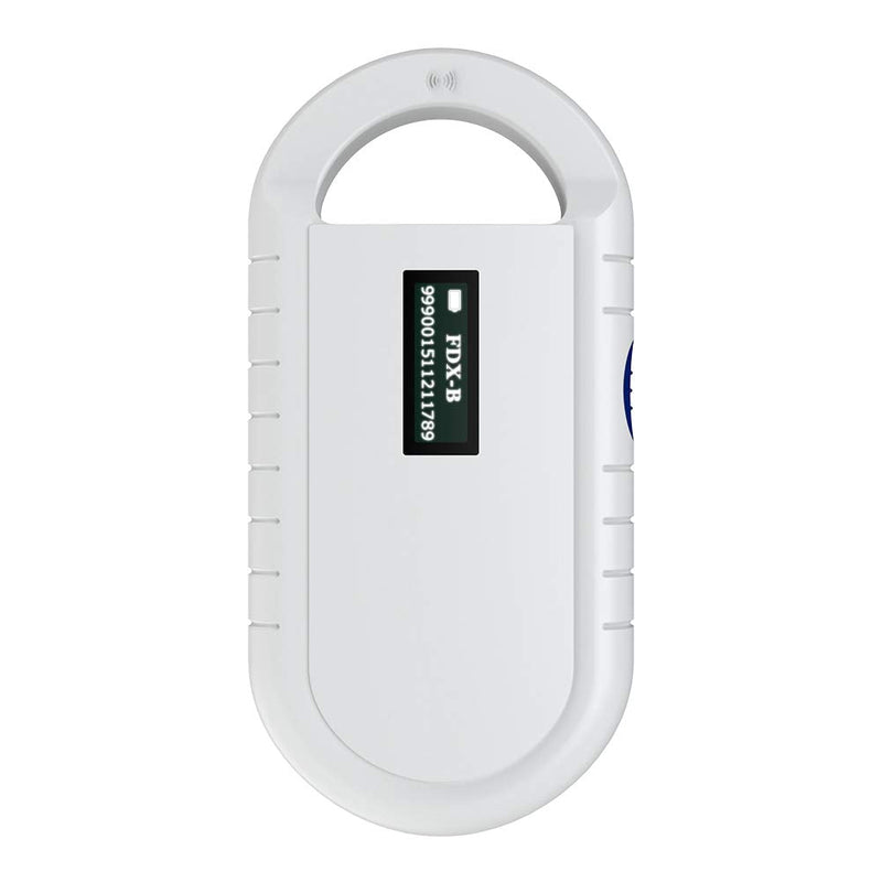 [Australia - AusPower] - Pet Microchip Scanner, Portable Handheld Animal Chip Reader Pet Microchip Scanner Universal RFID Reader for ISO 11784/11785, FDX B and ID64 RFID 