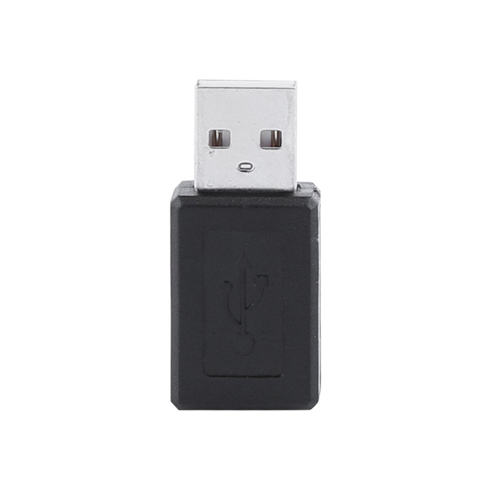 [Australia - AusPower] - USB Male to Micro USB Female Adapter, Male to Female Micro USB Mini Changer Adapter Convertor Data Plug, Fully Support High Speed USB 2.0, for Digital Products and Computers, 