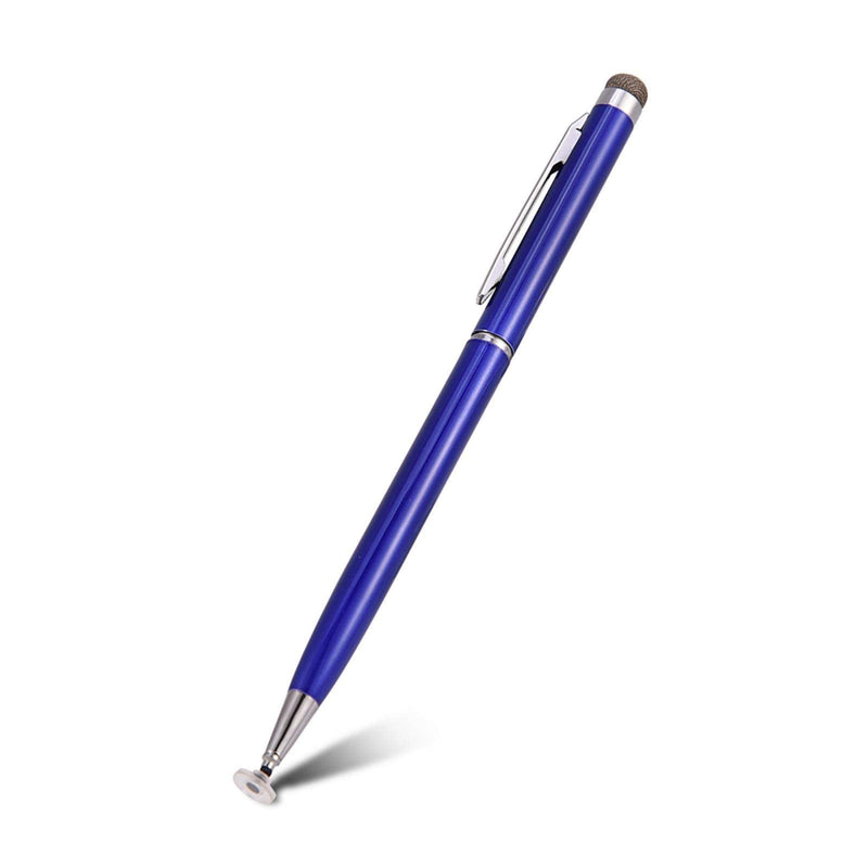 [Australia - AusPower] - Capacitive Touch Screen Stylus Pen, Universal Replacement Capacitive Touch Screen Stylus Pen Cloth Head, for Most Capacitive Screen Tablets, Smartphones, for OS X/for Samsung(Blue) blue 