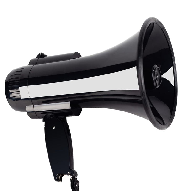 [Australia - AusPower] - Loudmore 30 Watt Power Portable Megaphone Bullhorn Speaker Voice, Siren/Alarm and 240S Recording with Volume Control and Strap 