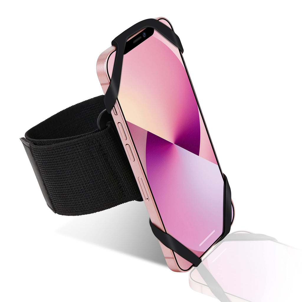 [Australia - AusPower] - UI U & I Phone Holder for Running Armband : 360° Rotatable Universal Cell Phone Armbands Case for iPhone Samsung Pixel Smartphones for Workout Exercise Fitness Gym Runners Walking Jogging Sports 