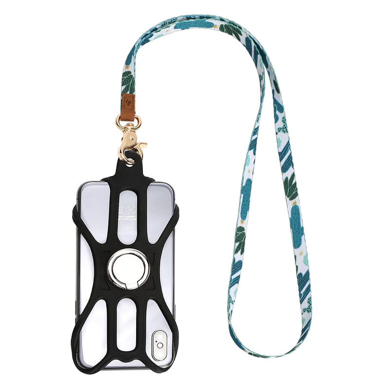 [Australia - AusPower] - Phone Lanyard, Cell Phone Case Holder Around Neck, Neck Strap for Most Smartphones, Cactus 