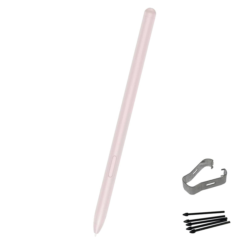 [Australia - AusPower] - Galaxy Tab S7 FE S Pen Replacemen Stylus Pen for Samsung Galaxy Tab S7 FE SM-T730 Touch Pen (Without Bluetooth) + Tips/Nibs(Mystic Pink) 