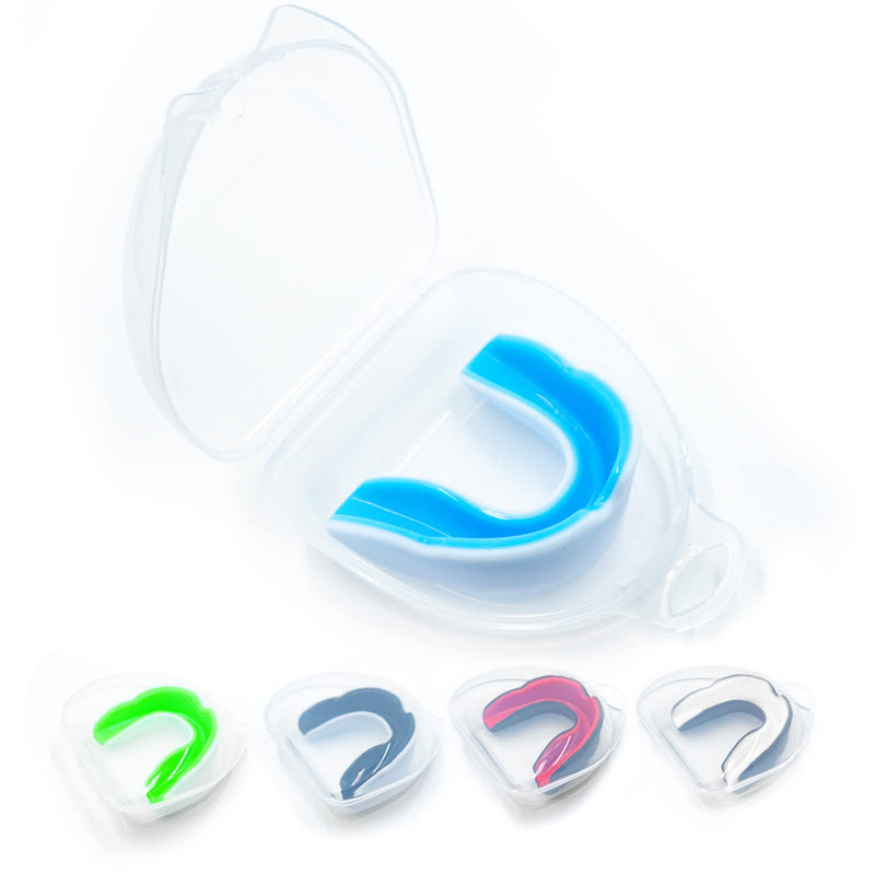 [Australia - AusPower] - AITUSI Kids Youth Mouth Guard for Sports, Boys Girls Mouthguard for Football Boxing MMA Lacrosse Basketball Taekwondo Karate Wrestling ( 5 Pack ) 
