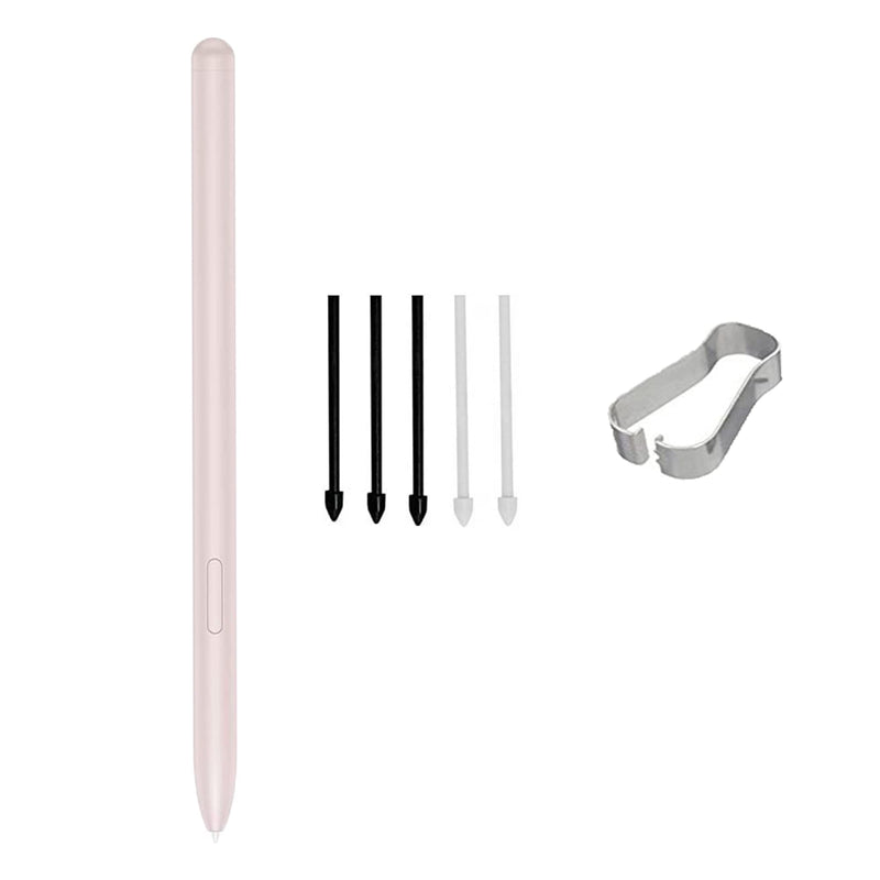 [Australia - AusPower] - Galaxy Tab S7 FE Stylus Replacement for Samsung Galaxy Tab S7 FE / S7 / S7+ S Pen with Nibs (Mystic Pink) 