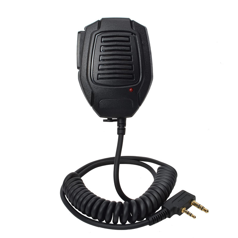[Australia - AusPower] - HYSHIKRA Handheld Mic, Speaker Shoulder Microphone with PTT for BaoFeng UV-5R 5RA 5RB 5RC 5RD 5RE 5REPLUS 3R+ Kenwood Retevis Two Way Radio Accessories 