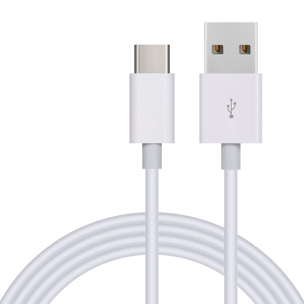 [Australia - AusPower] - 6.6 Ft USB-A to USB-C Fast Charger Cable Cord for iPad Pro 12.9 Inch (3rd 4th 5th Generation) 11 Inch 3rd/2nd/1st Generation & New iPad Mini 6th Gen(2021) iPad Air 4th Gen USB-A Type C Cable White 