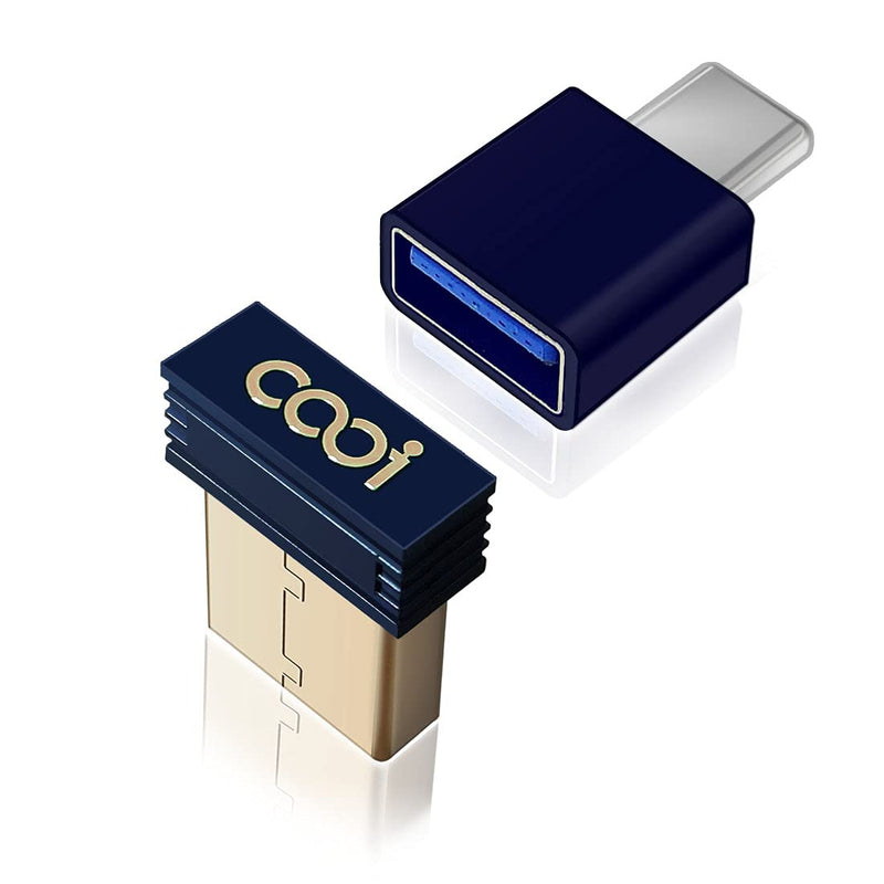 [Australia - AusPower] - Mouse Jiggler, COOIDEA Mini Undetectable Mouse Mover with ON/Off Touch Switch, USB-C Adapter ,2 Jiggle Modes, Driver-Free, Plug-and-Play Keeps Computer/Laptop Awake,Black. 