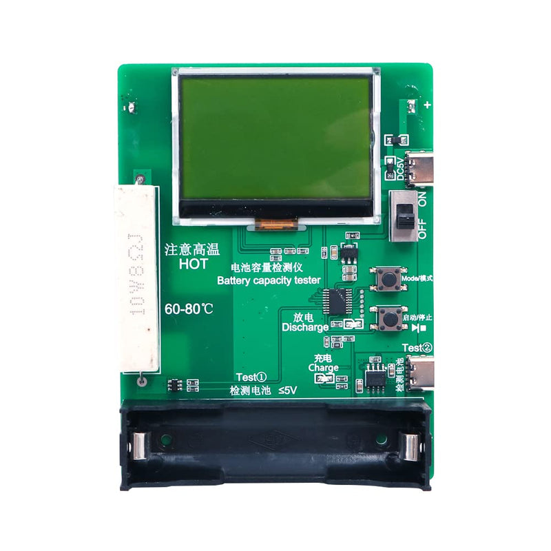 [Australia - AusPower] - DollaTek 18650 LCD Display Battery Capacity Tester Module Type-C Port Tester 