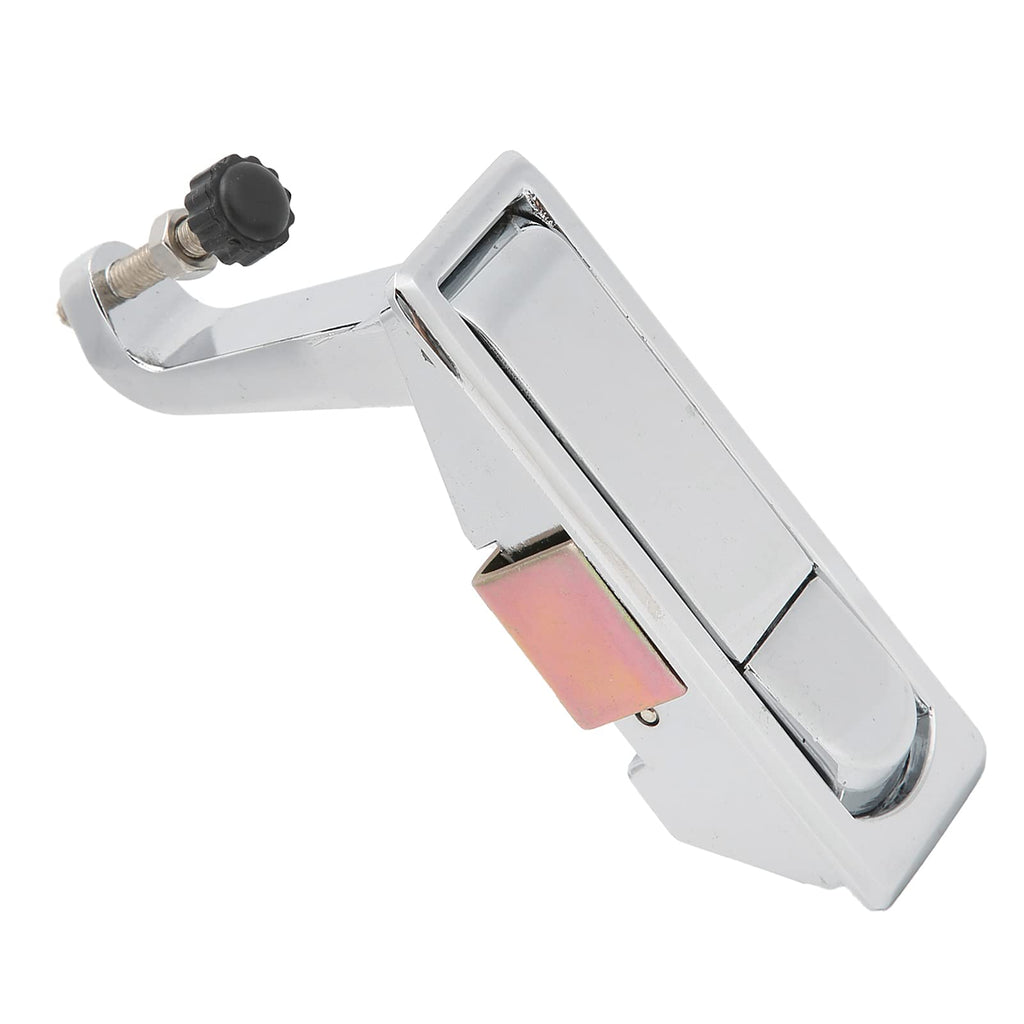 [Australia - AusPower] - Compression Latch Lock Zinc Alloy Material,RV Cabinet Latch with Independently Installed Trigger Suitable for The Installation of RV Toolboxes, Boat Cabinets, Trailer Luggage Boxes(Silver) Silver 
