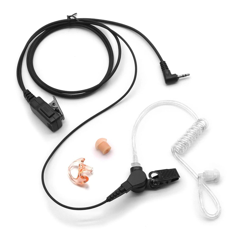 [Australia - AusPower] - CHOWWAY Earpiece Headset for Radio Motorola Talkabout T100TP T200TP T260TP T400 T460S T472 T480 T600 T4800 T5700 T6500R MH230R MR350R HYT Hytera Oregon 2.5mm 1-pin FBI Style Covert Acoustic Tube 