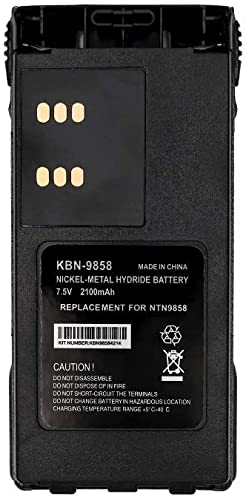 [Australia - AusPower] - Nozza NTN9815/A/AR/B NTN9858/A/AR/B/C Two-Way Radio Battery 2100mAh Ni-MH 7.5V Battery Compatible for Motorola XTS1500 XTS2500 PR1500 MT1500 