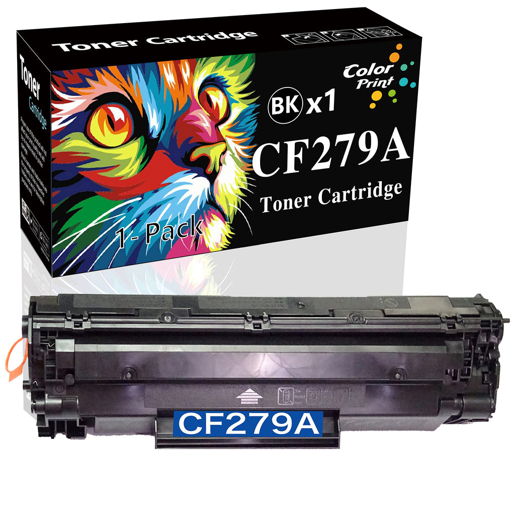 [Australia - AusPower] - 1-Pack ColorPrint Compatible CF279A Toner Cartridge M12w Replacement for HP 79A 279A Work with Laser Jet Pro M12 M12a MFP M26nw M26a M26 Printer (Black) 