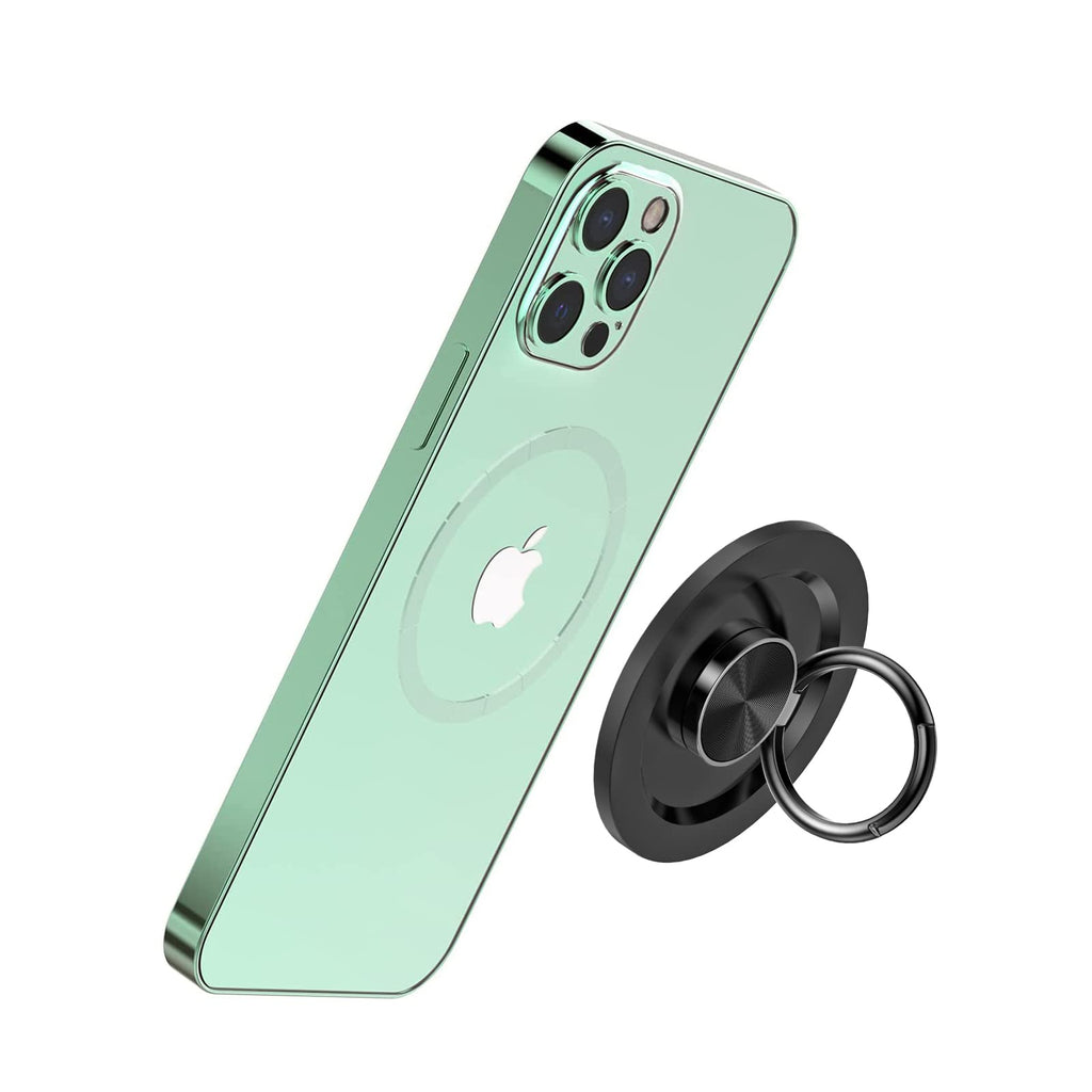 [Australia - AusPower] - TechMatte (Upgrade Version) MagGrip Magnetic Ring Holder (Detachable), Compatible with iPhone 13 iPhone 12, Pro, Max, Mini and MagSafe Case 