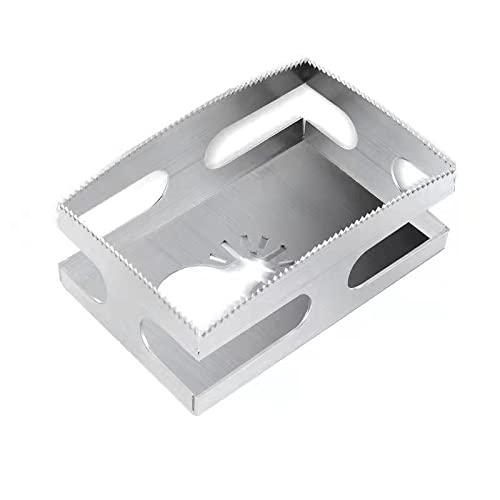 [Australia - AusPower] - Square Slot Cutter, Square Rectangle Milling Cutter Carving One Step in Place for Low-Voltage Electrical Boxes mounting Compatible (Rectangle) 